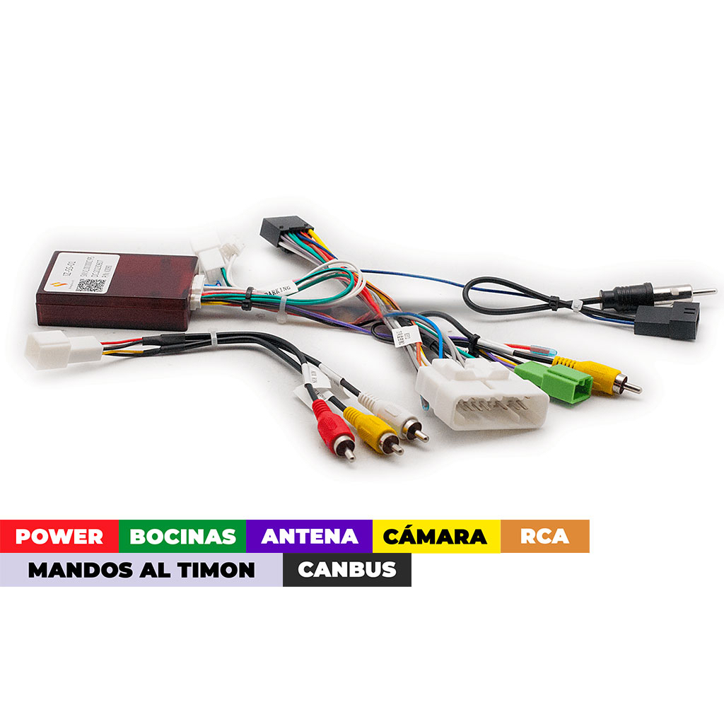 Arnes para radio Isuzu D-MAX 2020+/ MU-X 2021+/ MAZDA BT50 2021+/ Power ...